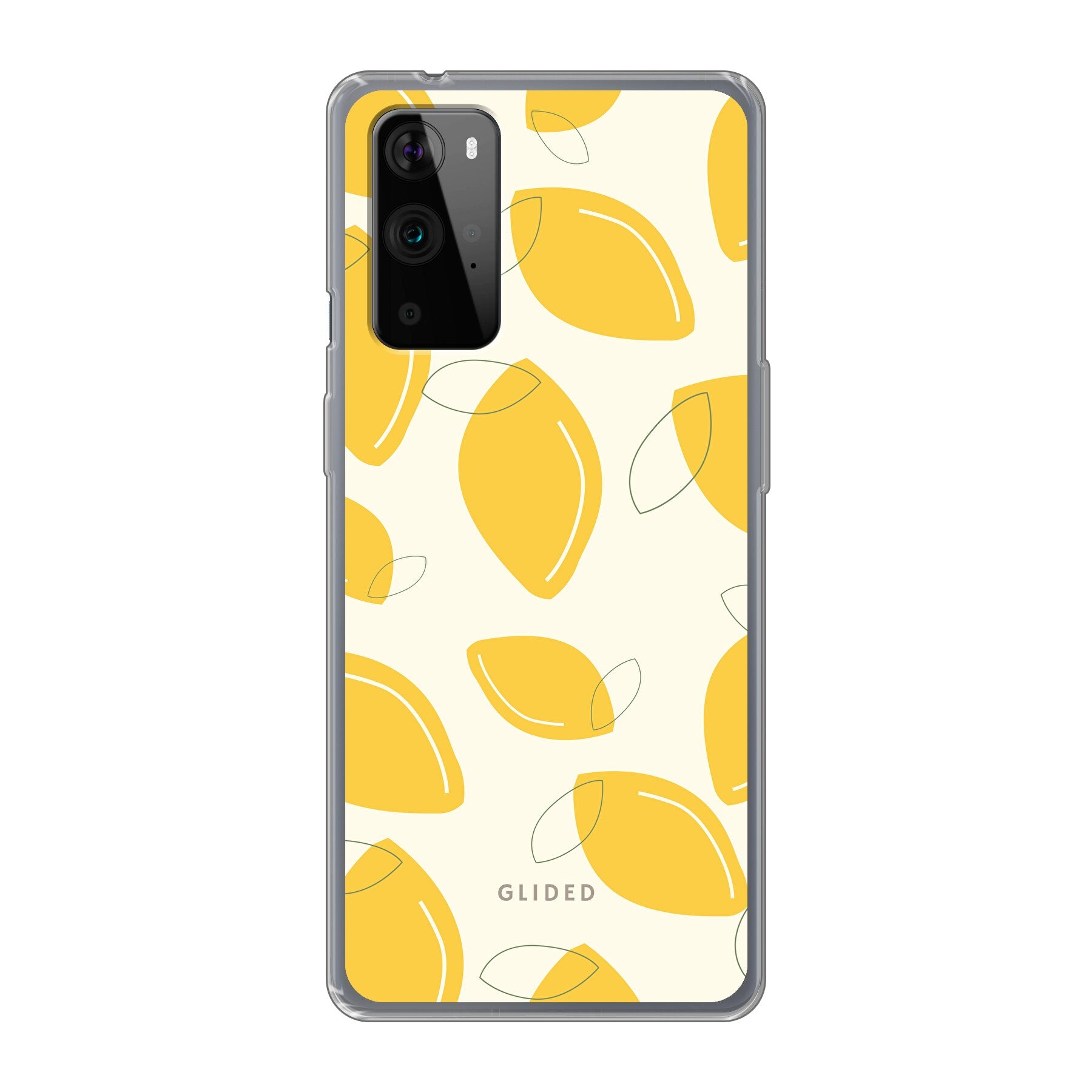 Abstract Lemon - OnePlus 9 Pro - Soft case