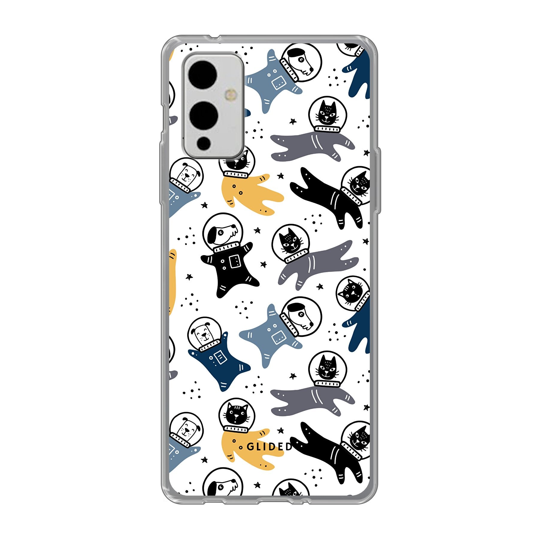 Paws Space - OnePlus 9 Handyhülle Soft case