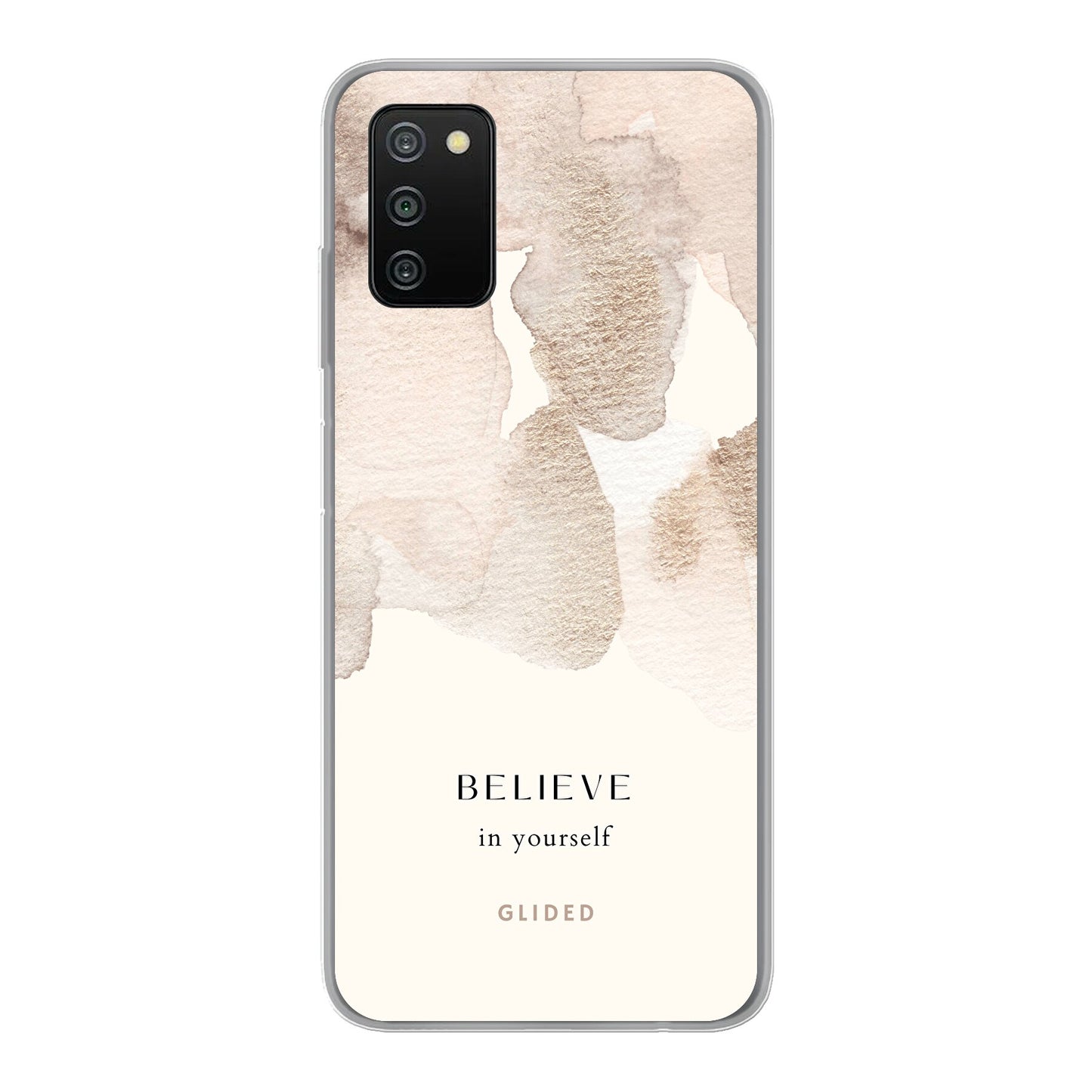 Believe in yourself - Samsung Galaxy A03s Handyhülle Soft case