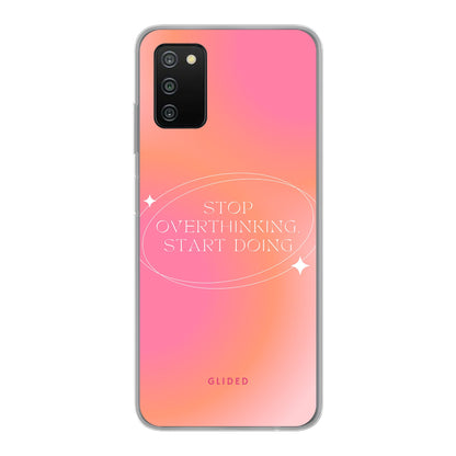 Start Doing - Samsung Galaxy A03s Handyhülle Soft case