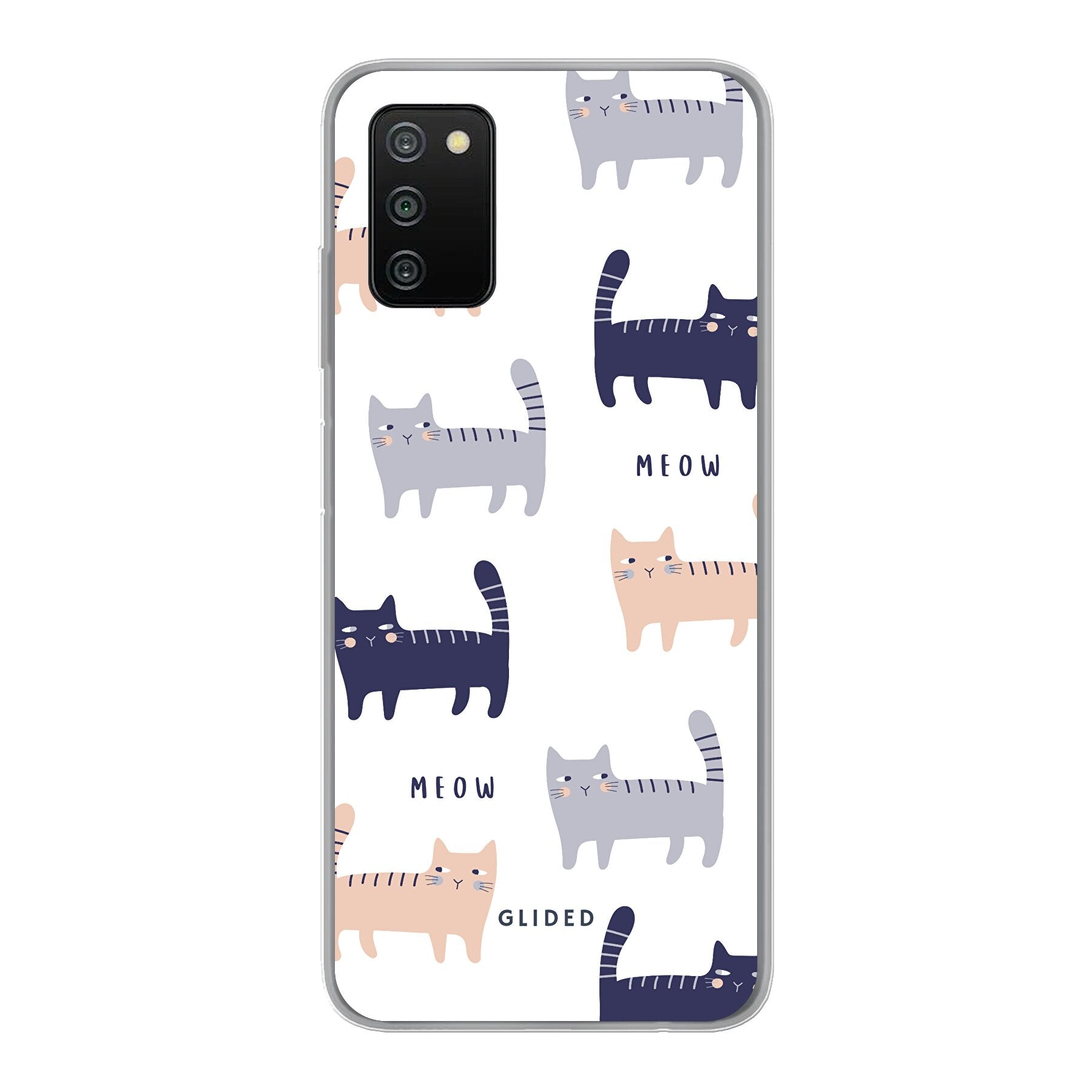 Purrfection - Samsung Galaxy A03s Handyhülle Soft case