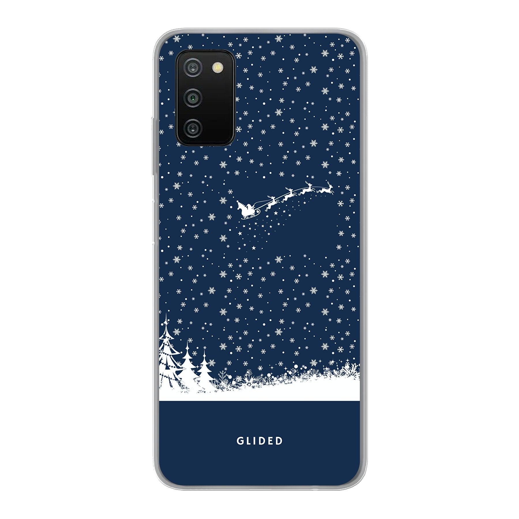 Flying Santa - Samsung Galaxy A03s Handyhülle Soft case