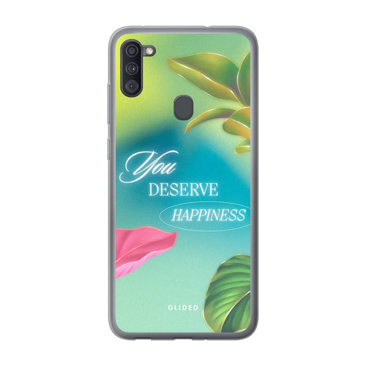 Happiness - Samsung Galaxy A11 - Soft case
