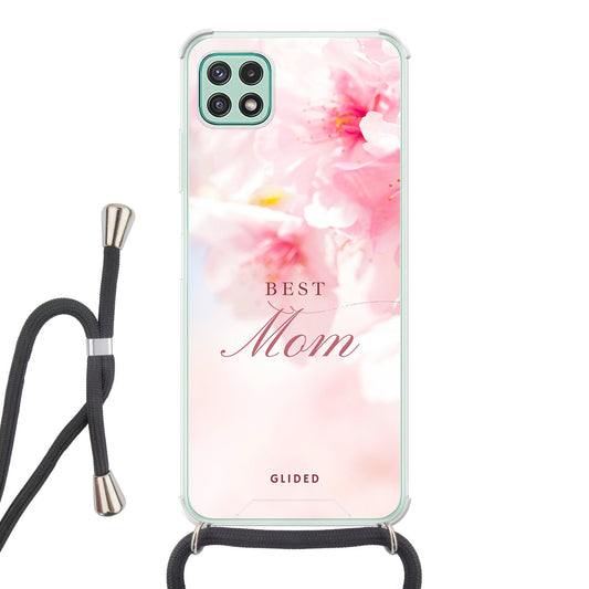 Flower Power - Samsung Galaxy A22 5G - Crossbody case mit Band
