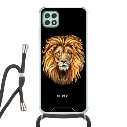 Lion Majesty - Samsung Galaxy A22 5G - Crossbody case mit Band