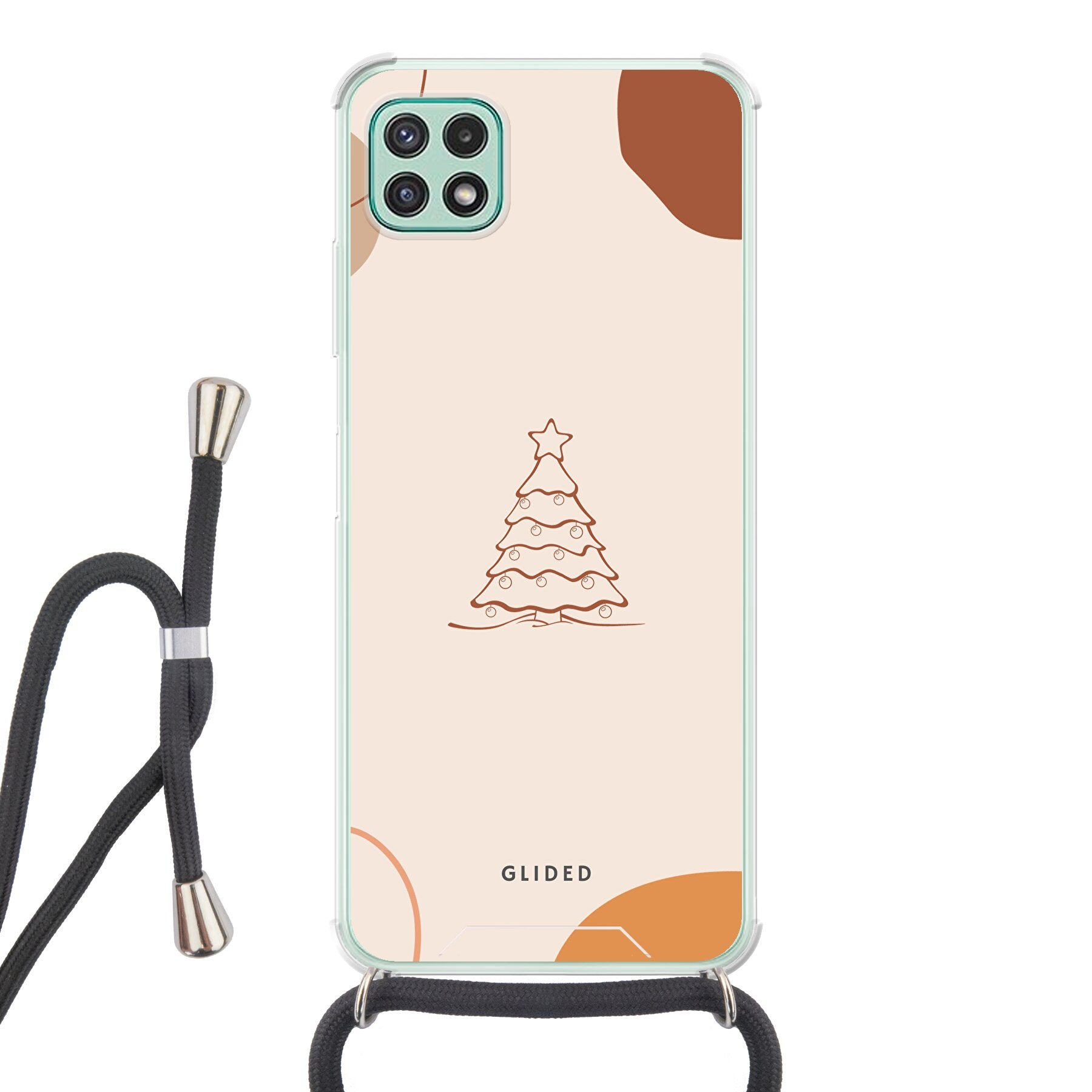 Wintertouch - Samsung Galaxy A22 5G Handyhülle Crossbody case mit Band