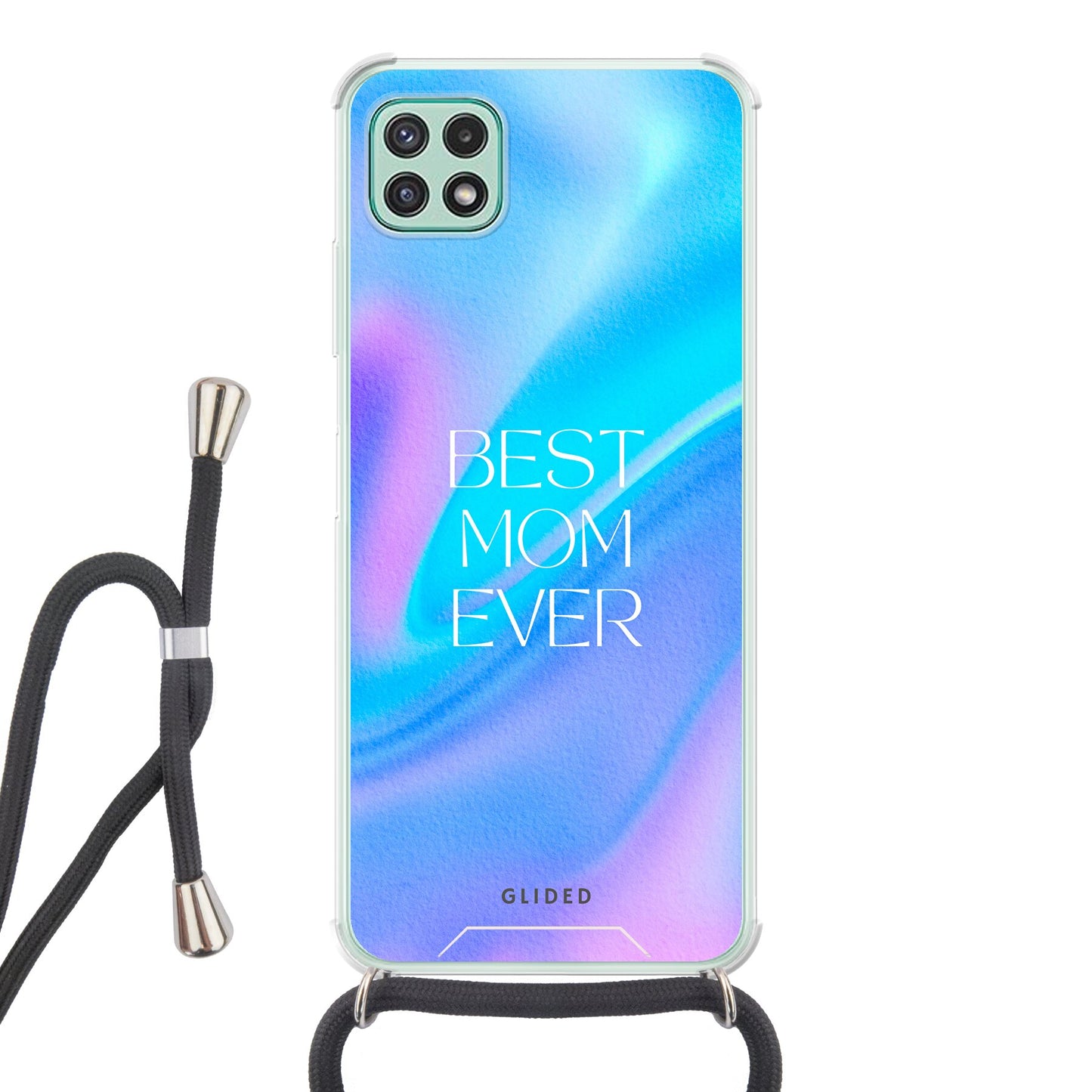Best Mom - Samsung Galaxy A22 5G - Crossbody case mit Band