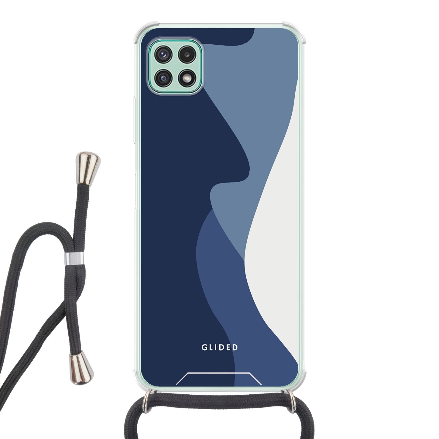 Wave Dream - Samsung Galaxy A22 5G Handyhülle Crossbody case mit Band