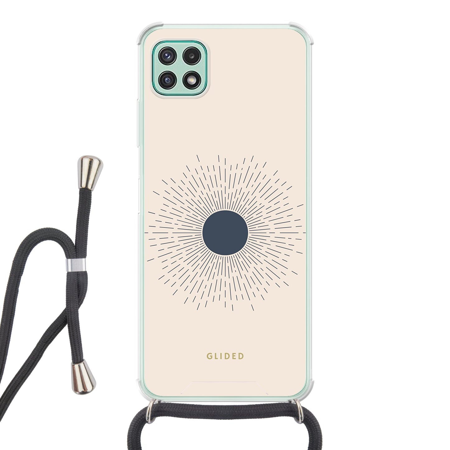 Sprinkle - Samsung Galaxy A22 5G Handyhülle Crossbody case mit Band