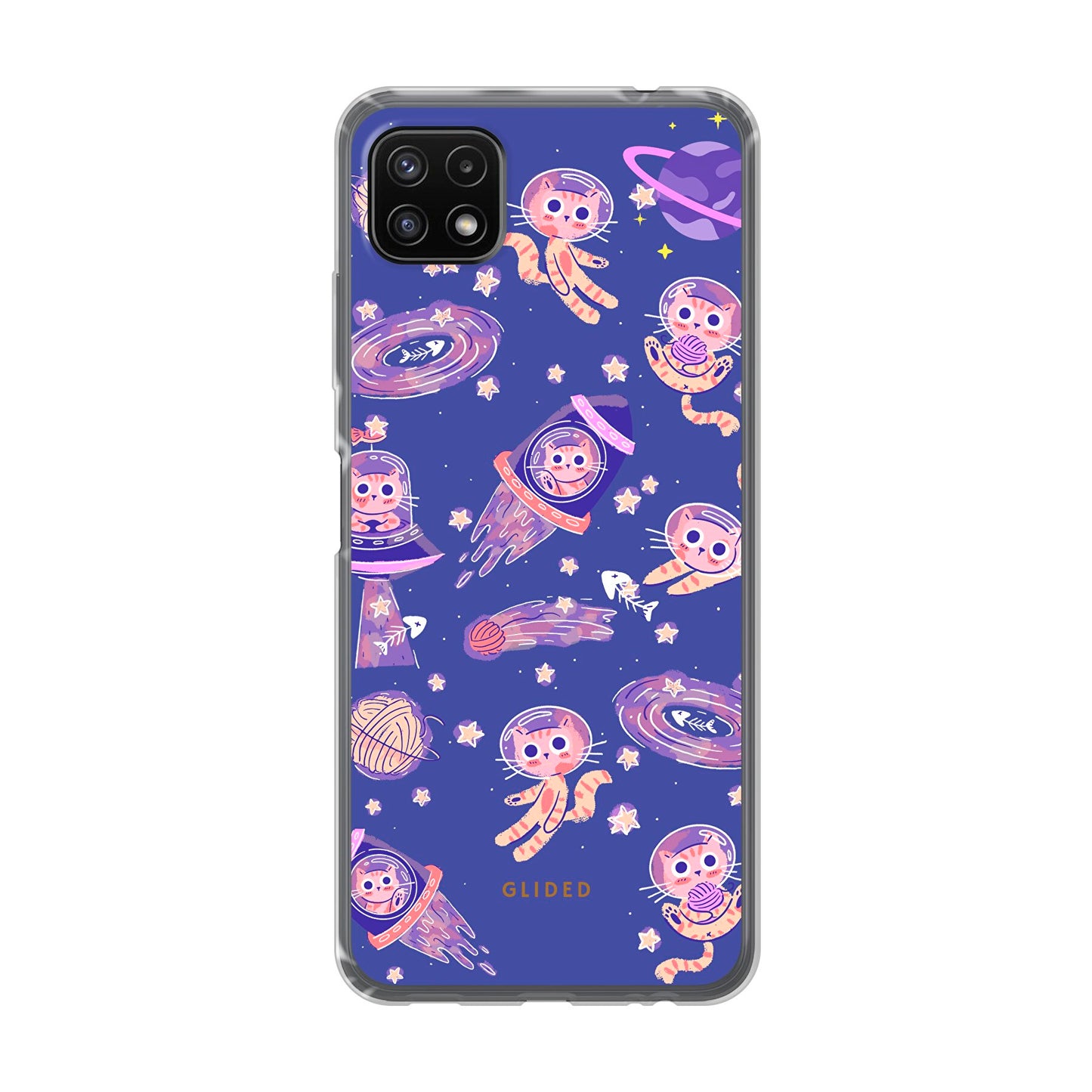 Space Cat - Samsung Galaxy A22 5G Handyhülle Soft case