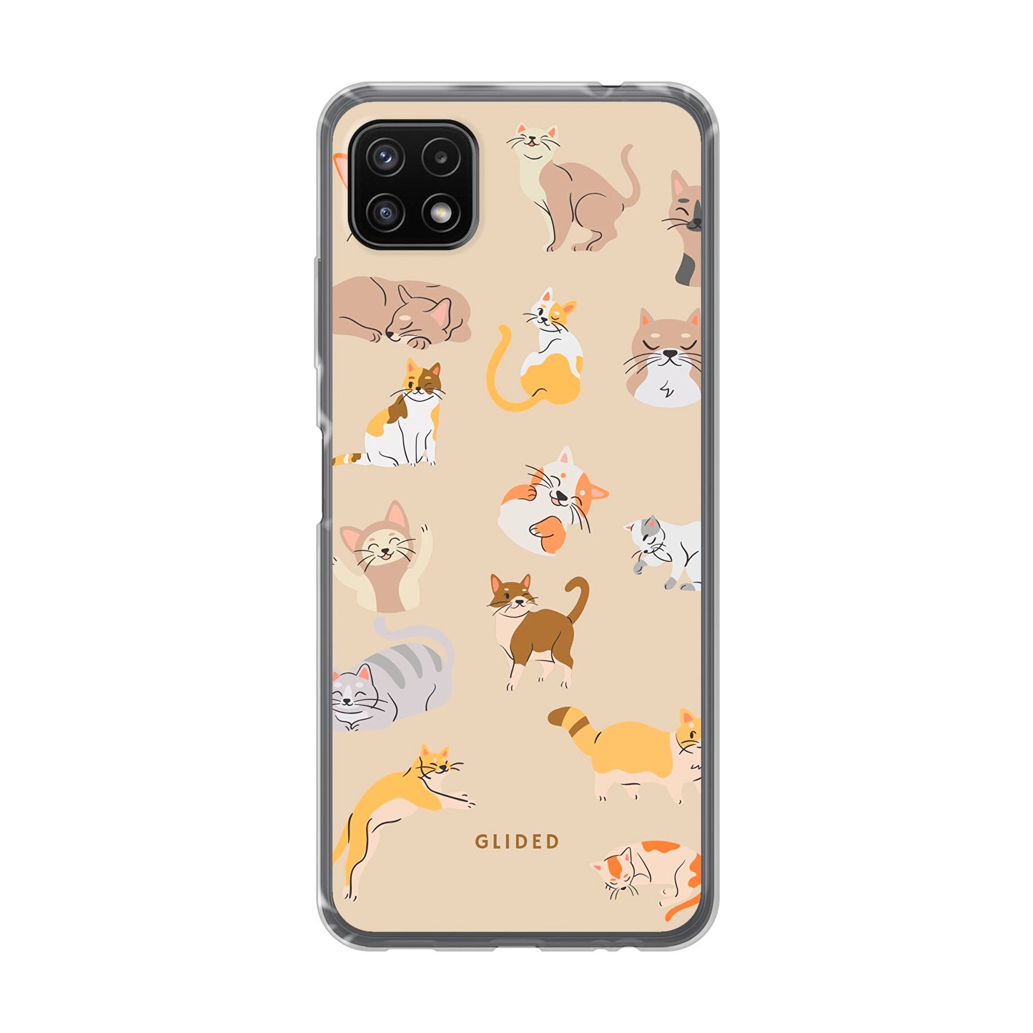 Meow - Samsung Galaxy A22 5G Handyhülle Soft case