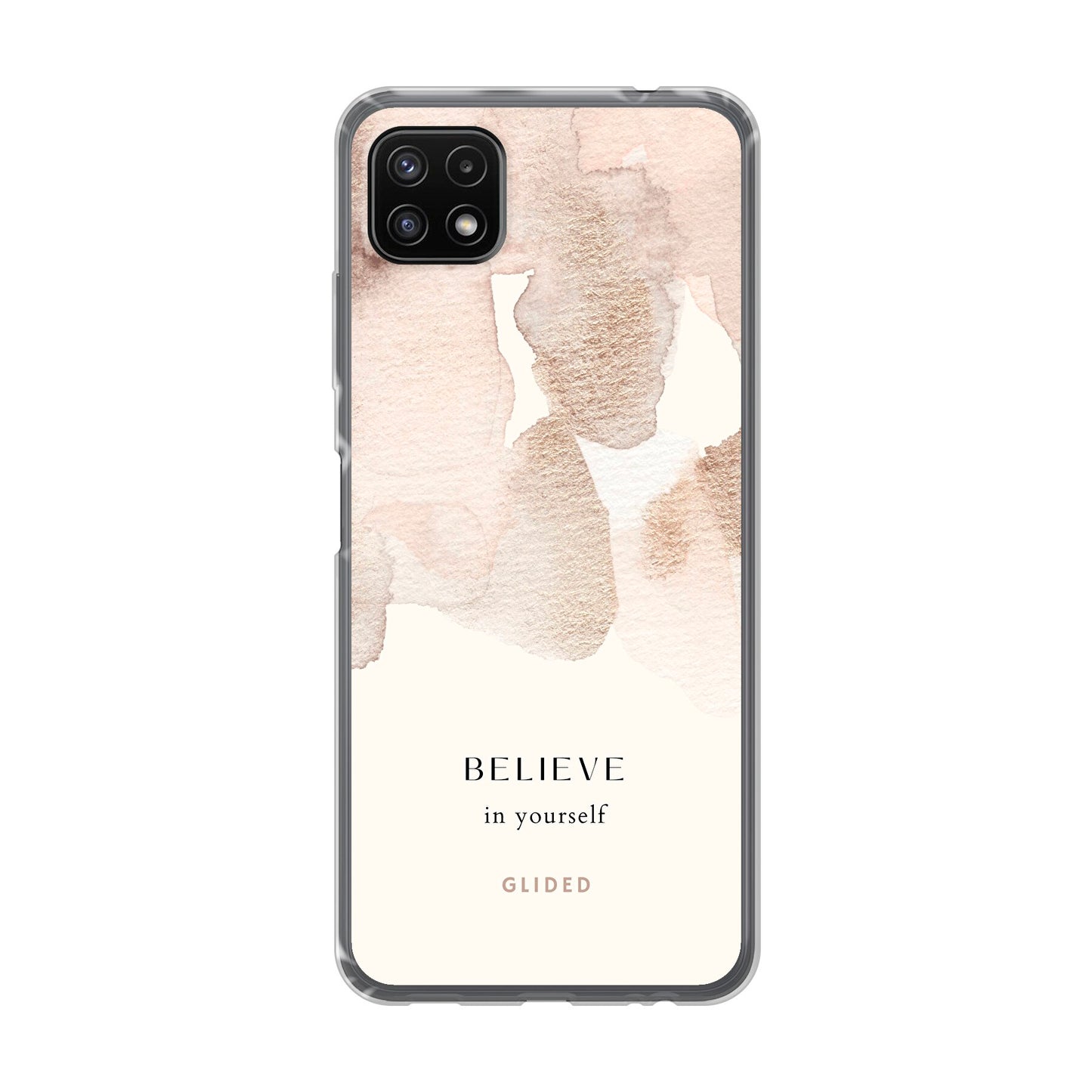 Believe in yourself - Samsung Galaxy A22 5G Handyhülle Soft case