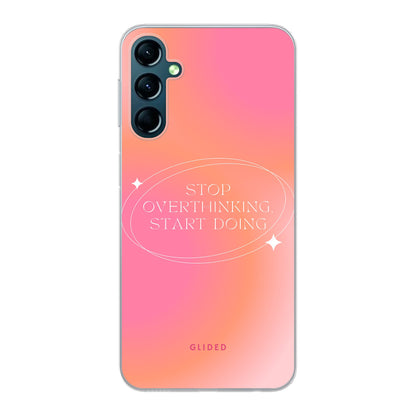 Start Doing - Samsung Galaxy A24 4g Handyhülle Soft case