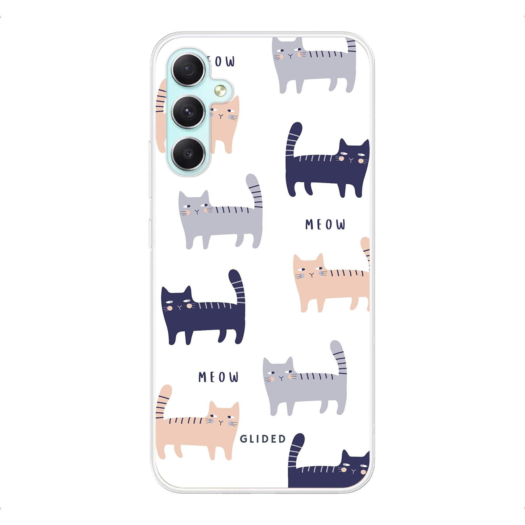 Purrfection - Samsung Galaxy A34 Handyhülle Soft case