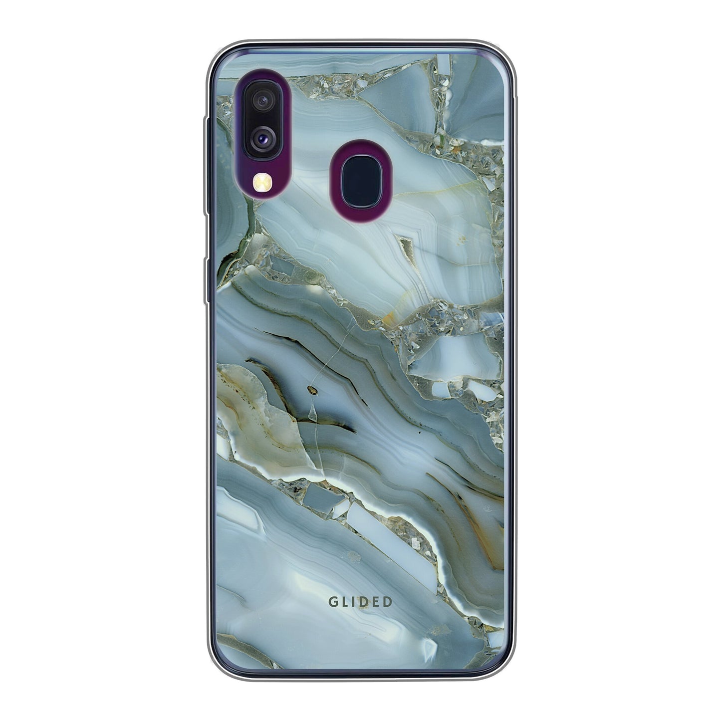 Green Marble - Samsung Galaxy A40 - Soft case