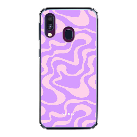 Purple Wave - Samsung Galaxy A40 - Soft case