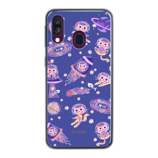 Space Cat - Samsung Galaxy A40 - Soft case