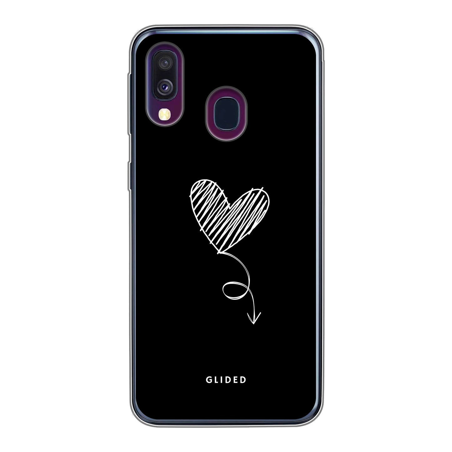 Dark Heart - Samsung Galaxy A40 - Soft case