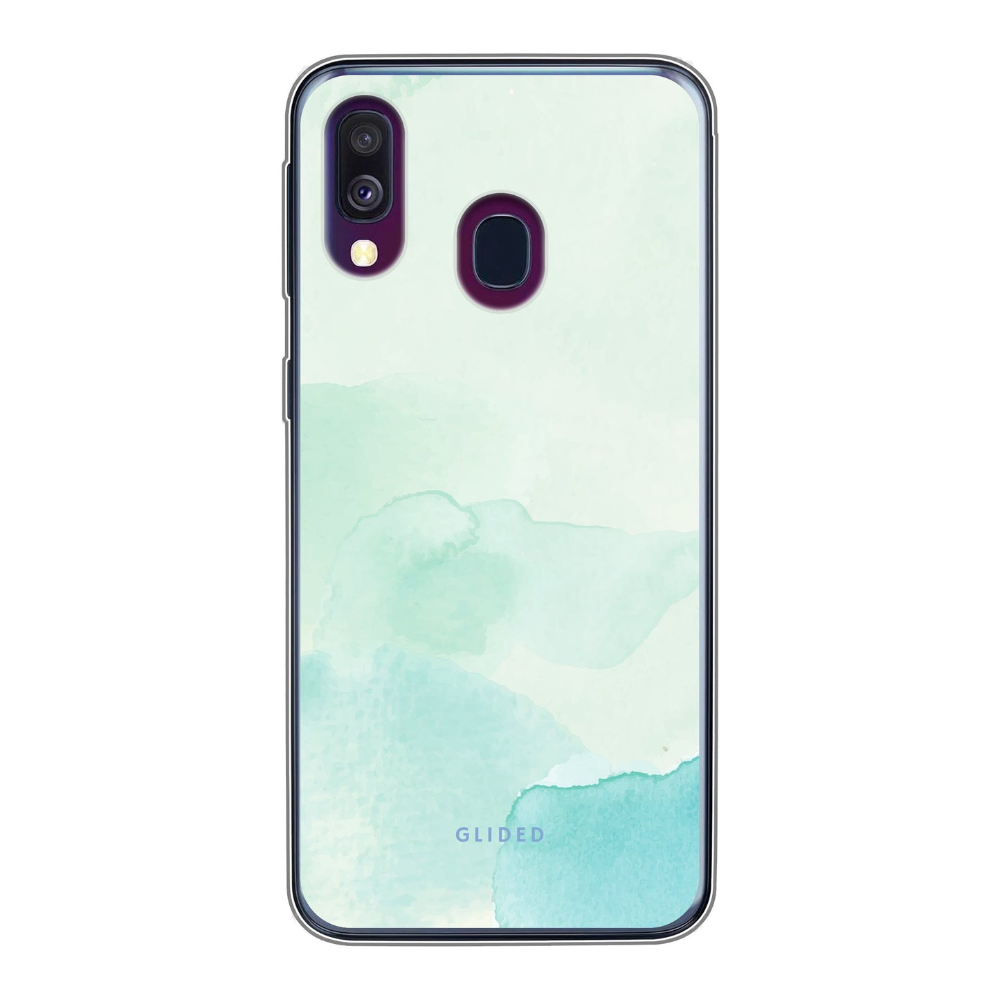 Turquoise Art - Samsung Galaxy A40 - Soft case