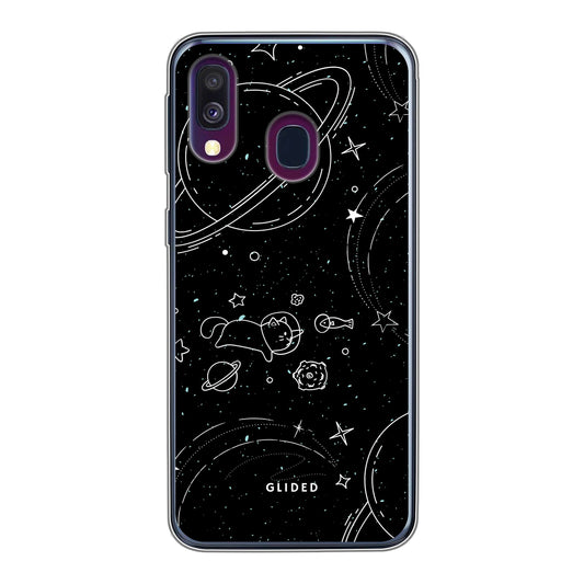 Cosmic Cat - Samsung Galaxy A40 - Soft case