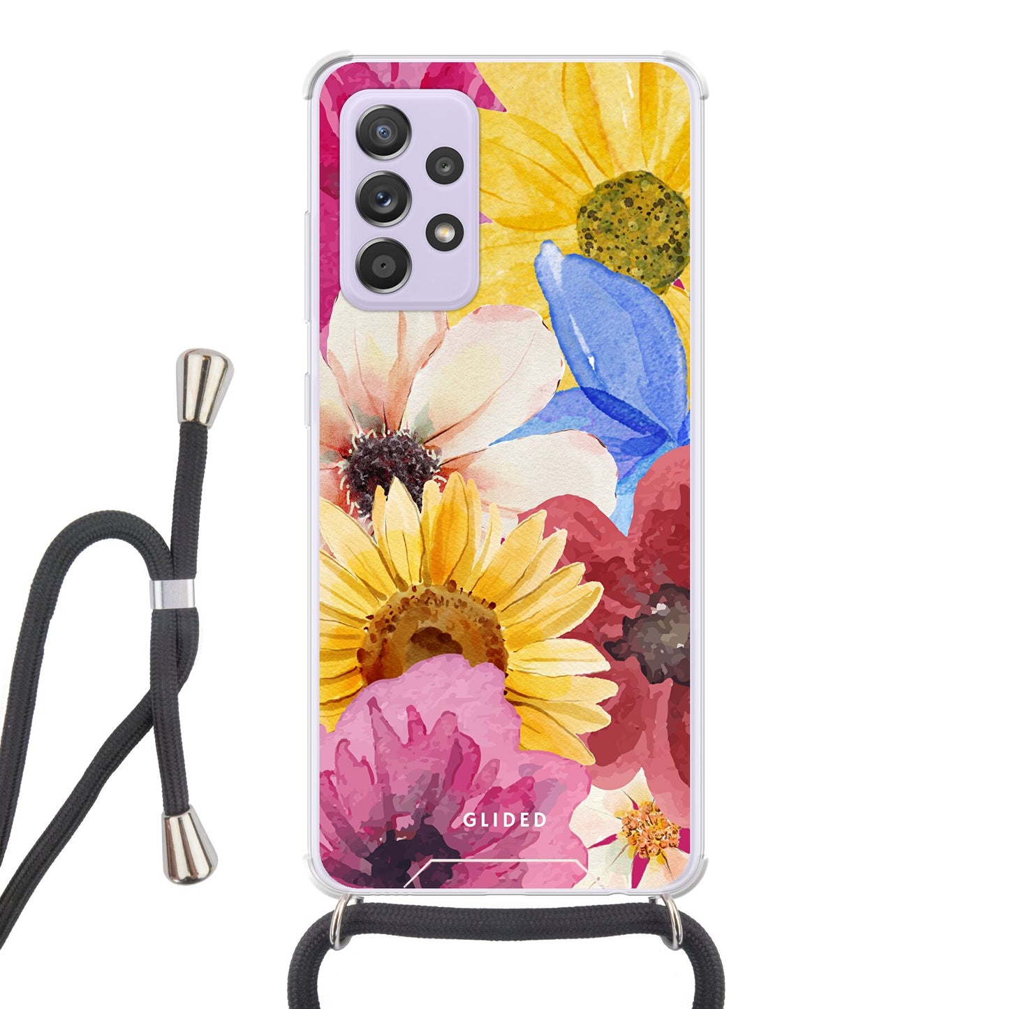 Bouquet - Samsung Galaxy A52 / A52 5G / A52s 5G - Crossbody case mit Band