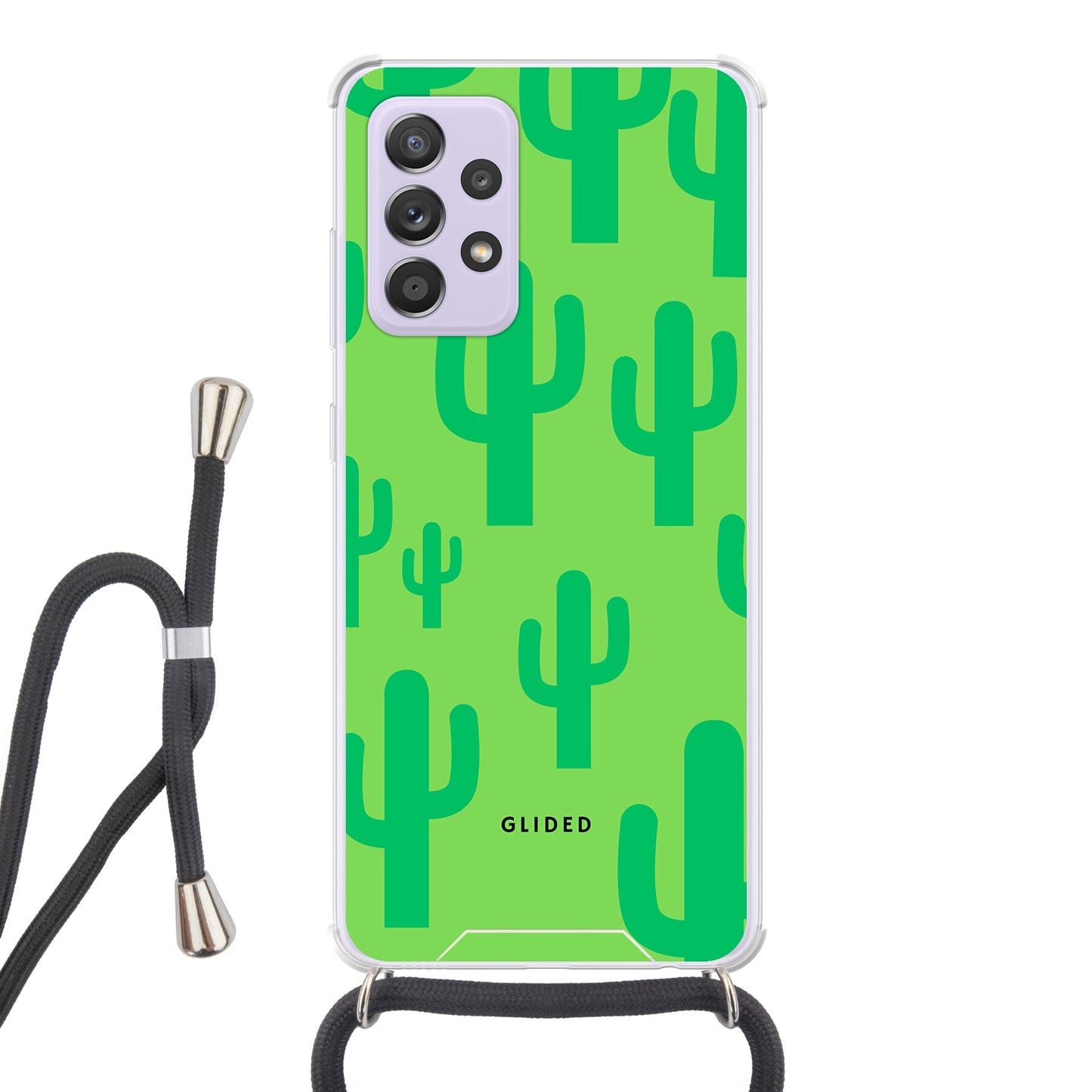 Cactus Spikes - Samsung Galaxy A52 / A52 5G / A52s 5G - Crossbody case mit Band