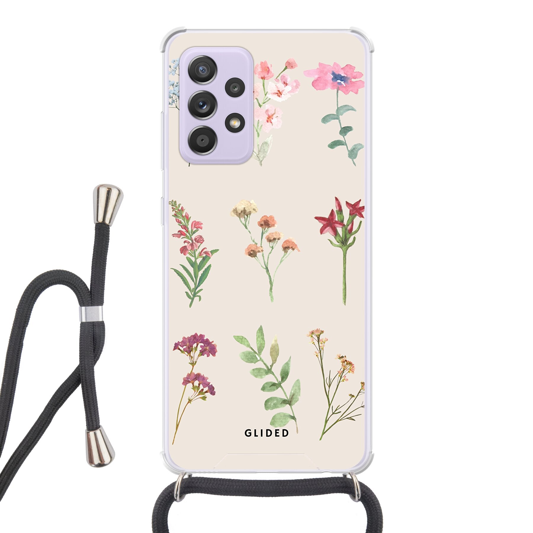 Botanical Garden - Samsung Galaxy A52 / A52 5G / A52s 5G - Crossbody case mit Band