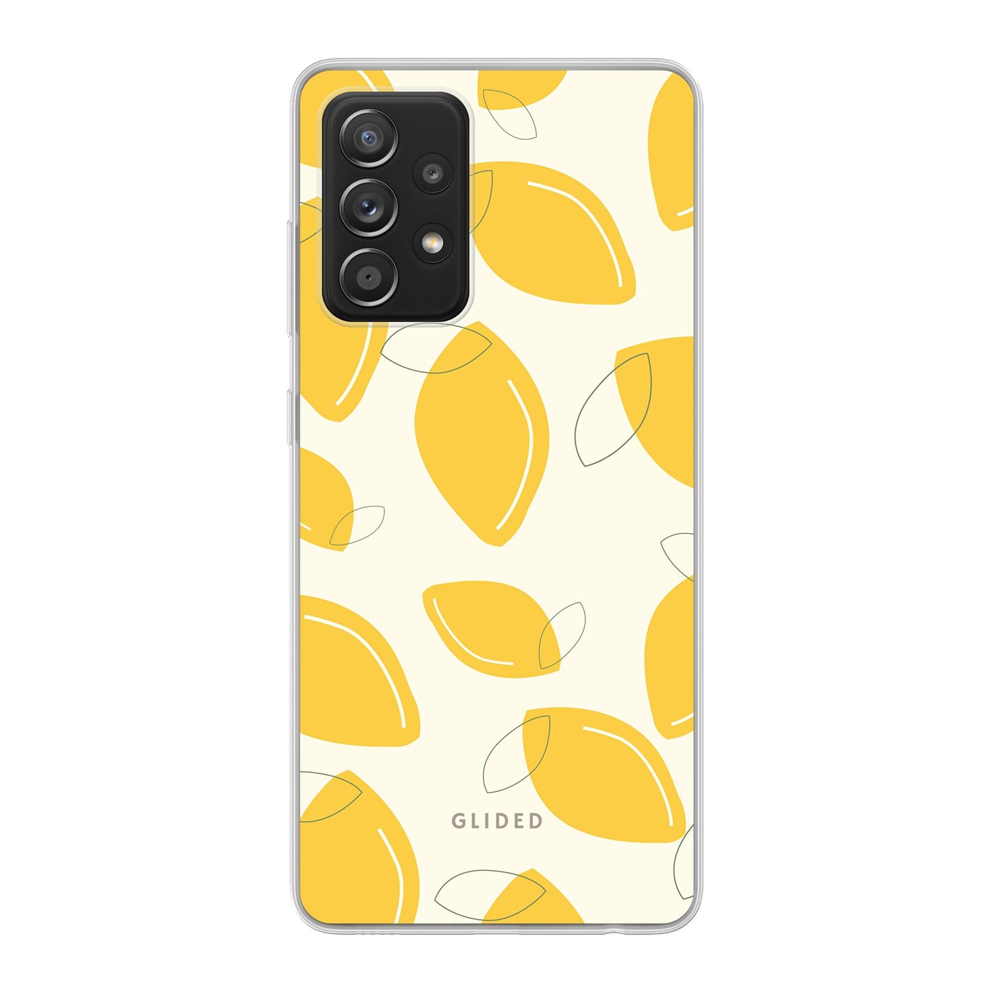 Abstract Lemon - Samsung Galaxy A52 / A52 5G / A52s 5G - Hard Case