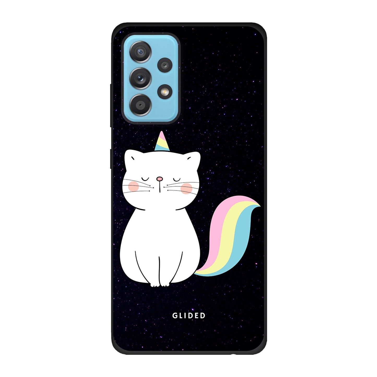 Unicorn Cat - Samsung Galaxy A53 5G Handyhülle Biologisch Abbaubar