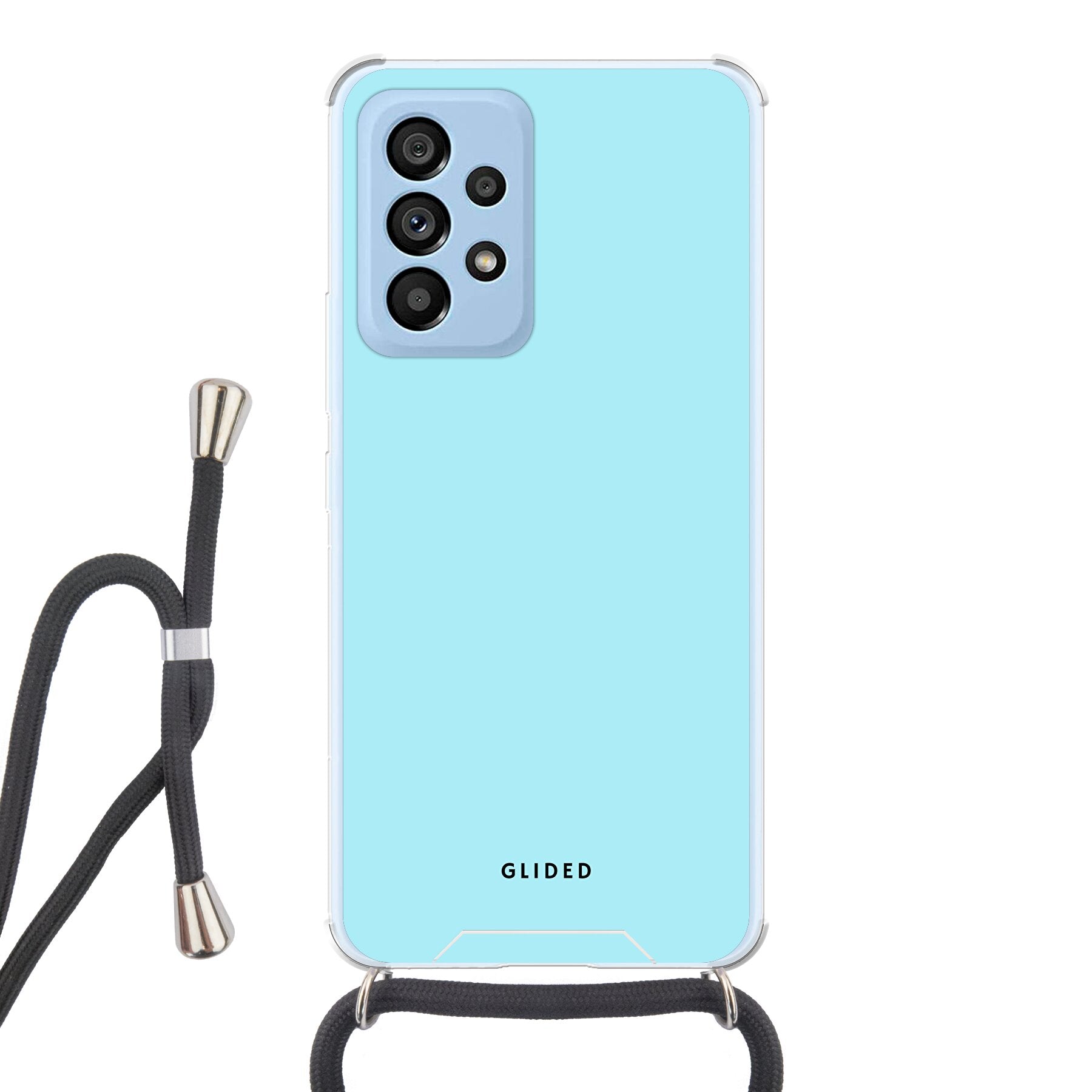 Turquoise Touch - Samsung Galaxy A53 5G Handyhülle Crossbody case mit Band