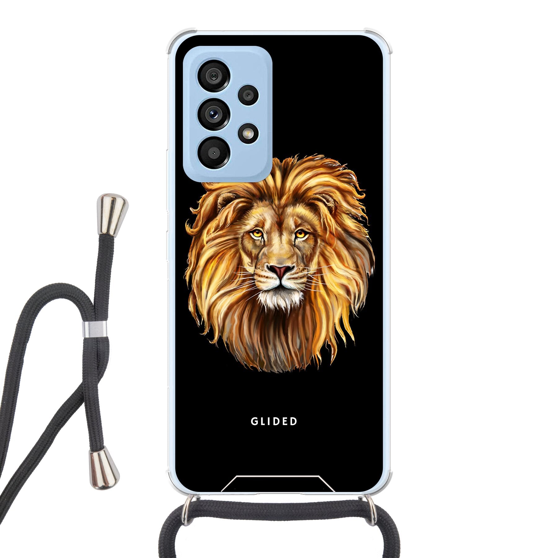 Lion Majesty - Samsung Galaxy A53 5G - Crossbody case mit Band