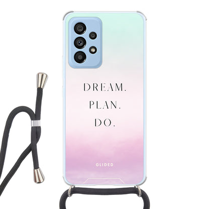 Dream - Samsung Galaxy A53 5G Handyhülle Crossbody case mit Band