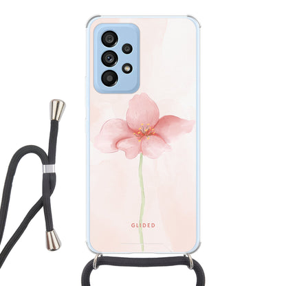 Pastel Flower - Samsung Galaxy A53 5G Handyhülle Crossbody case mit Band