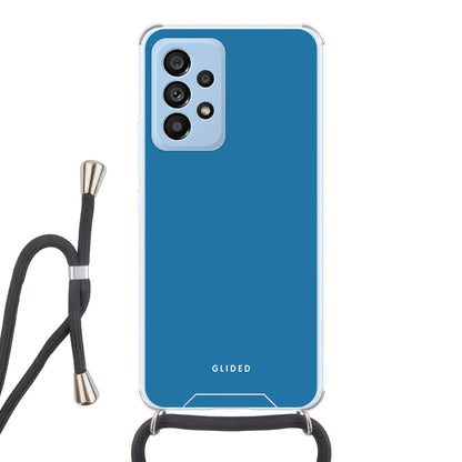 Blue Delight - Samsung Galaxy A53 5G Handyhülle Crossbody case mit Band