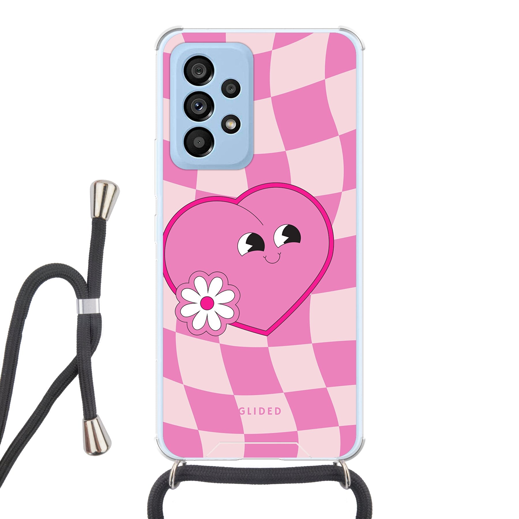 Sweet Love - Samsung Galaxy A53 5G Handyhülle Crossbody case mit Band