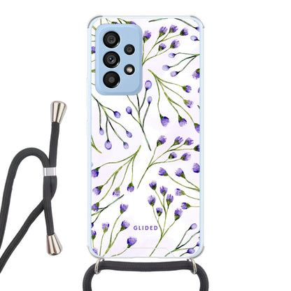 Violet Garden - Samsung Galaxy A53 5G Handyhülle Crossbody case mit Band