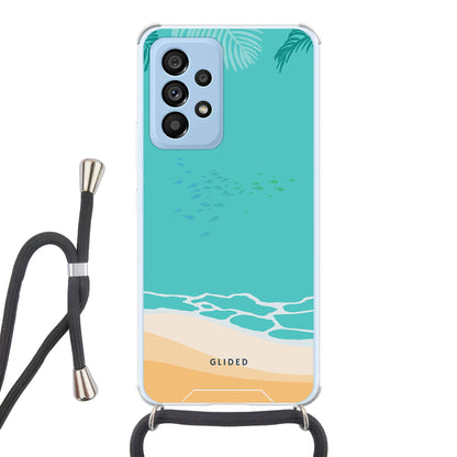 Beachy - Samsung Galaxy A53 5G Handyhülle Crossbody case mit Band