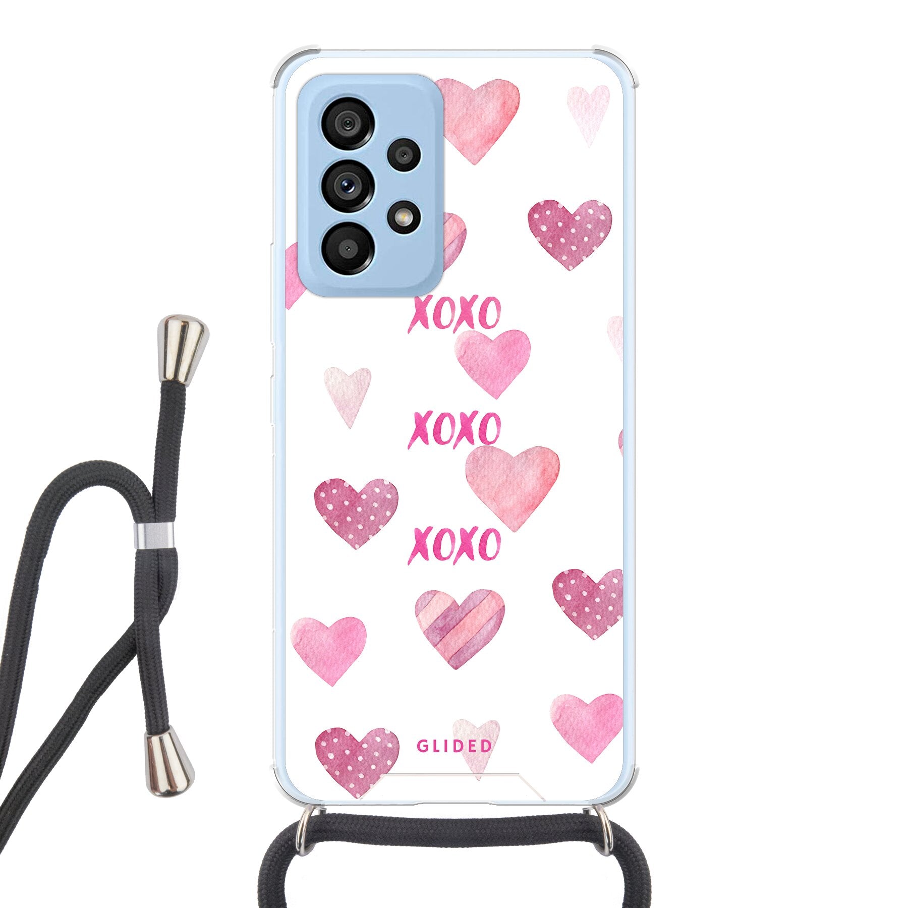 Xoxo - Samsung Galaxy A53 5G - Crossbody case mit Band