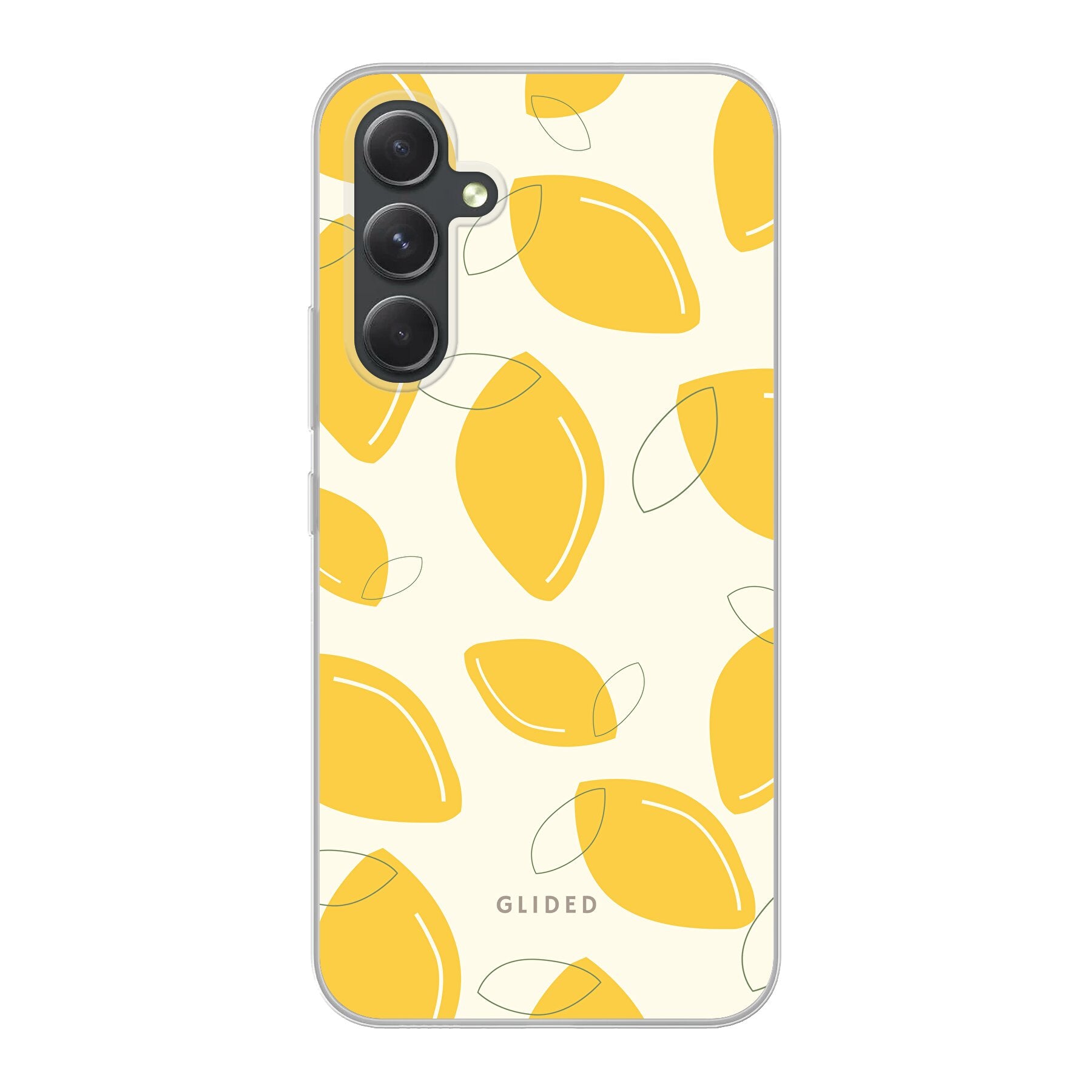 Abstract Lemon - Samsung Galaxy A54 5G - Soft case