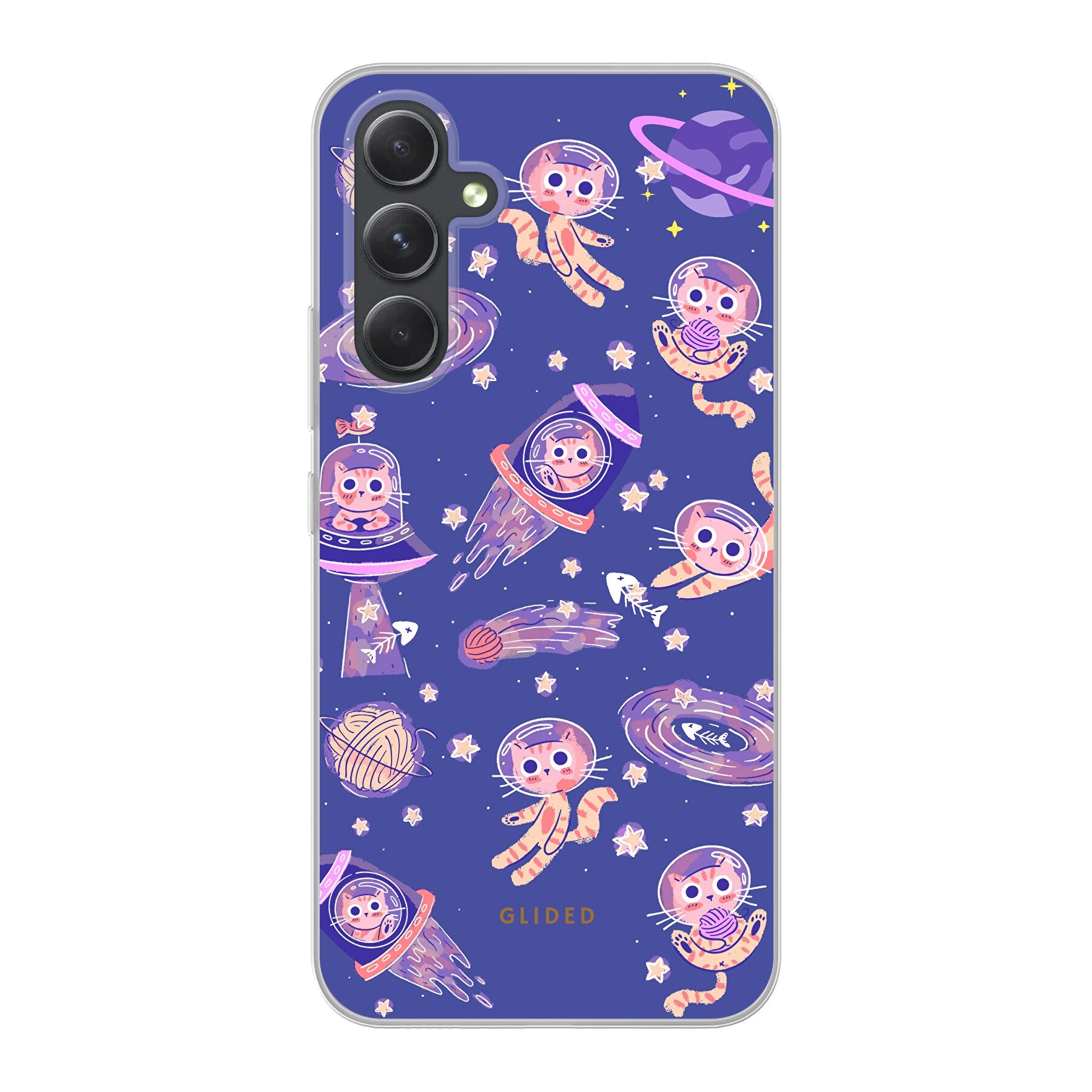 Space Cat - Samsung Galaxy A54 5G Handyhülle Tough case