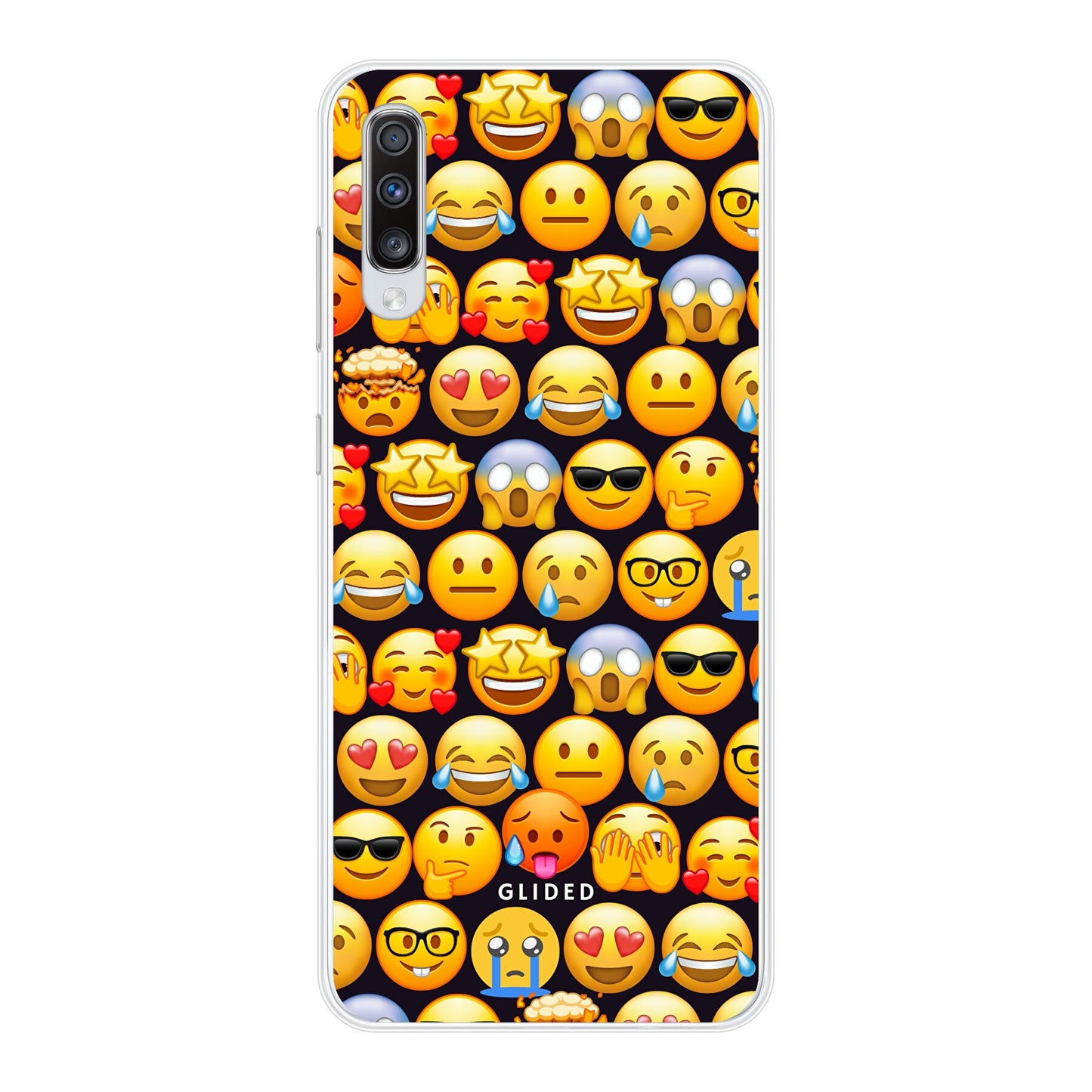 Emoji Town - Samsung Galaxy A70 Handyhülle Soft case