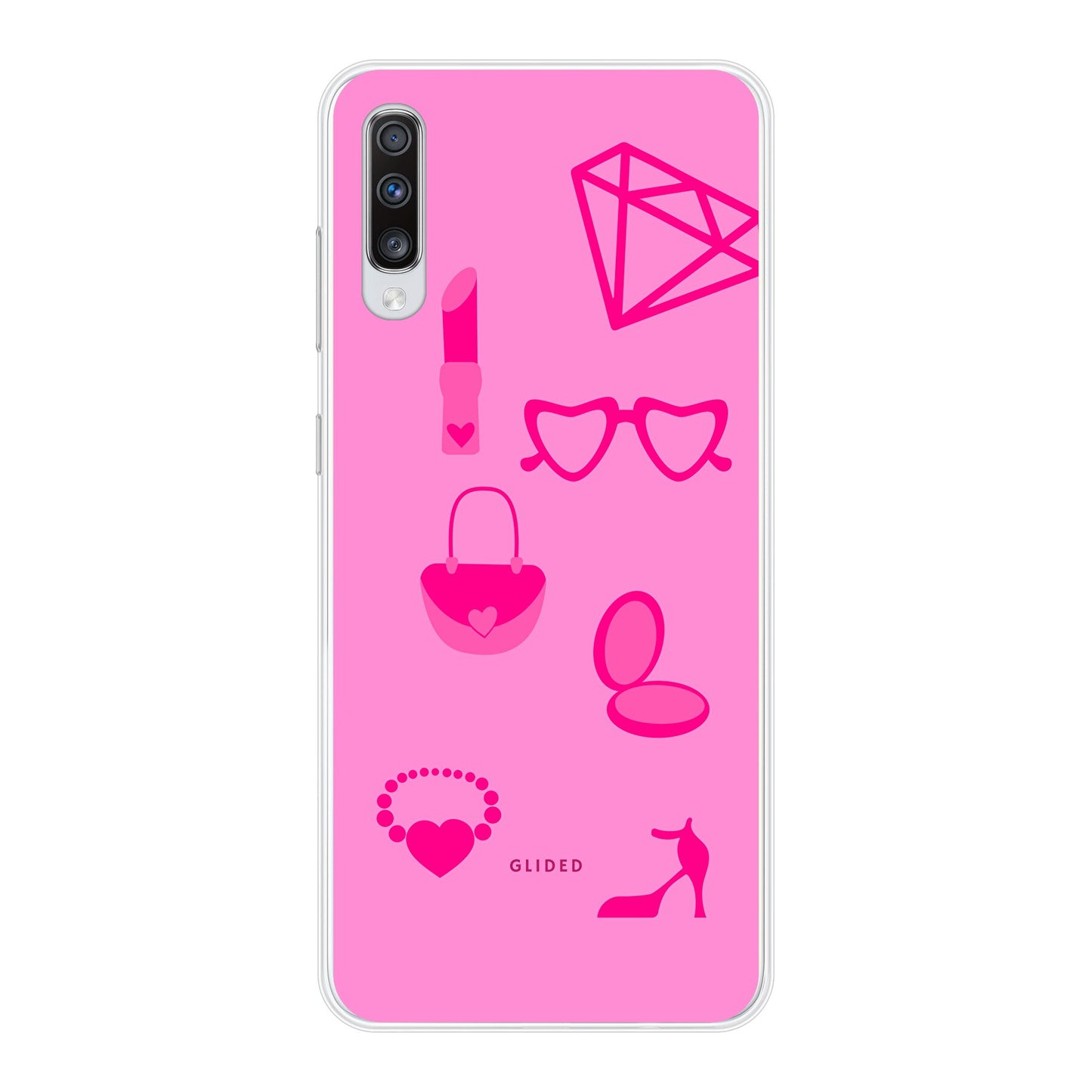 Glamor - Samsung Galaxy A70 Handyhülle Soft case