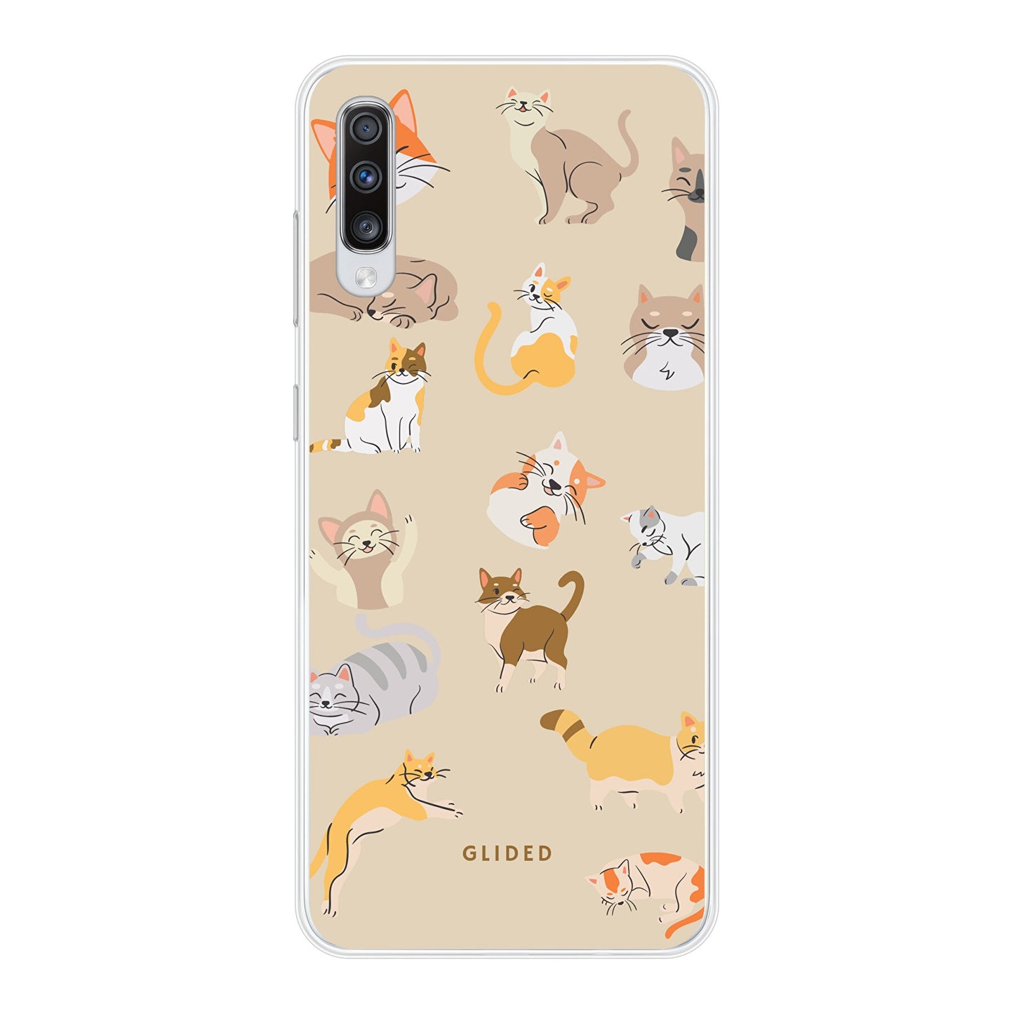 Meow - Samsung Galaxy A70 Handyhülle Soft case