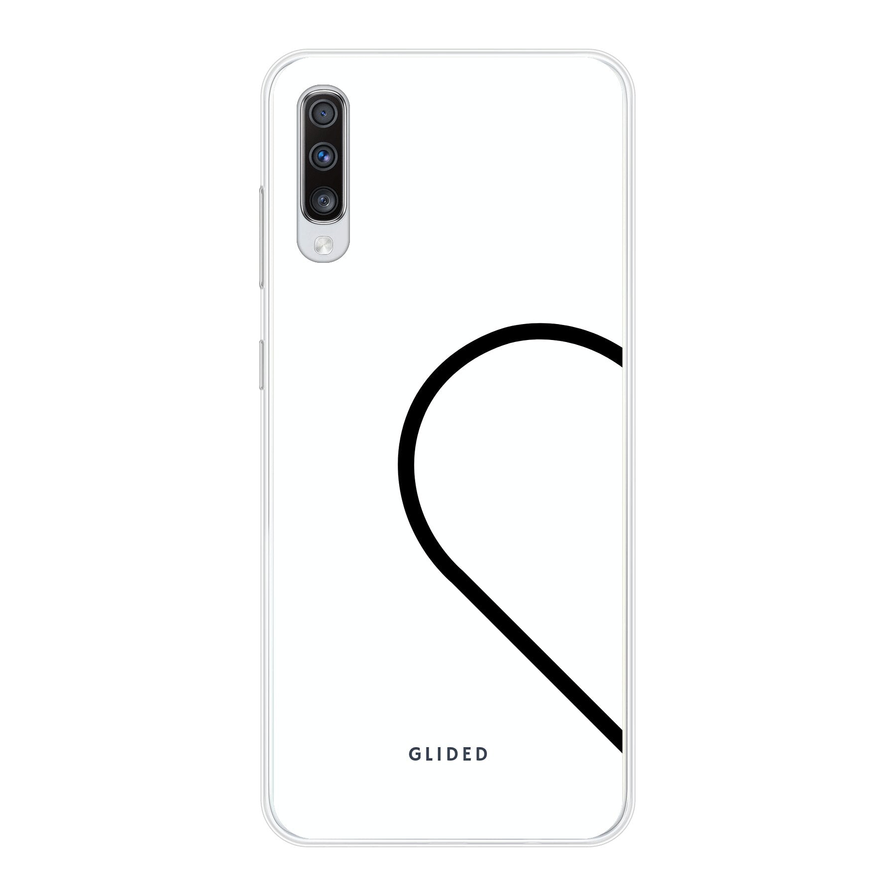 Harmony White - Samsung Galaxy A70 Handyhülle Soft case