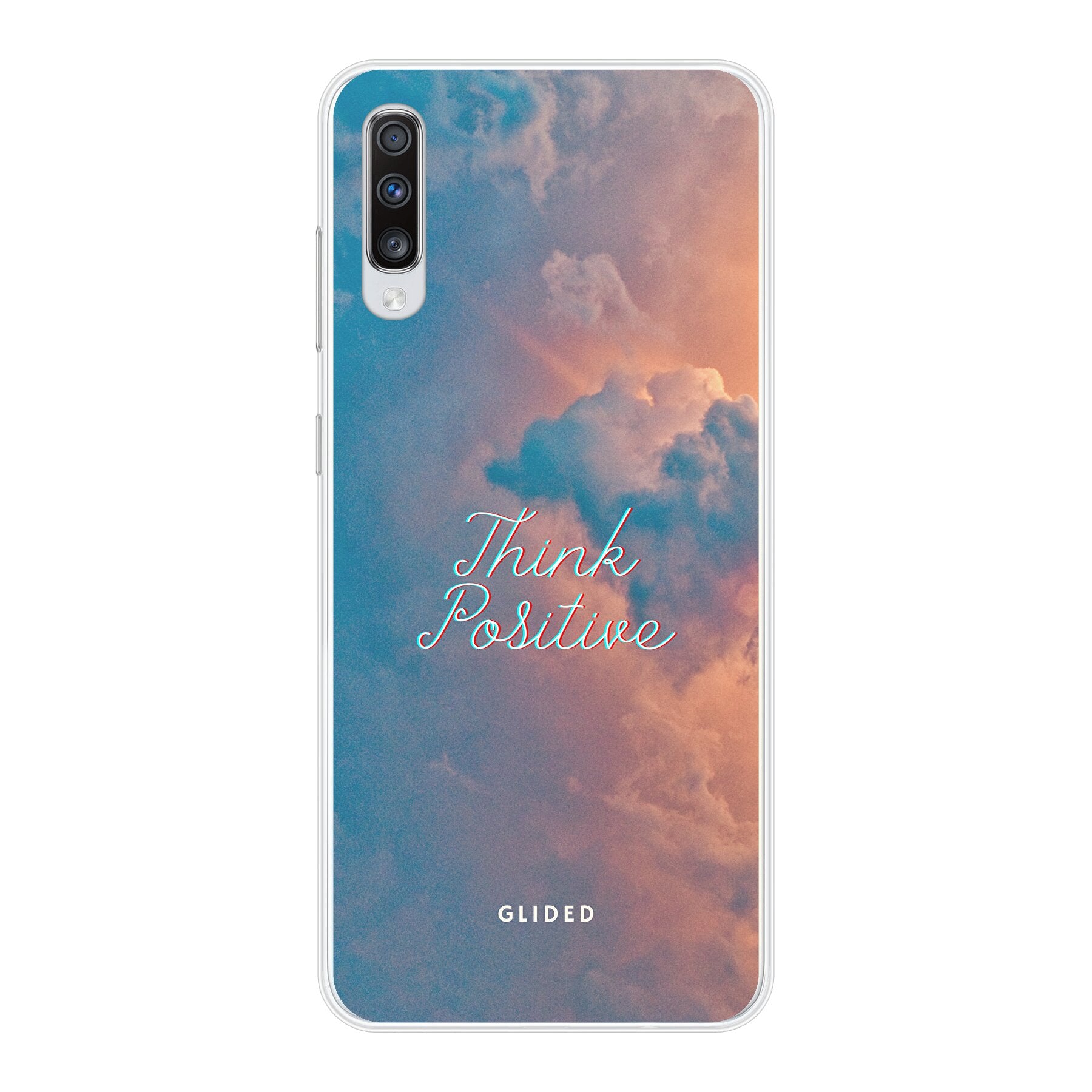 Think positive - Samsung Galaxy A70 Handyhülle Soft case