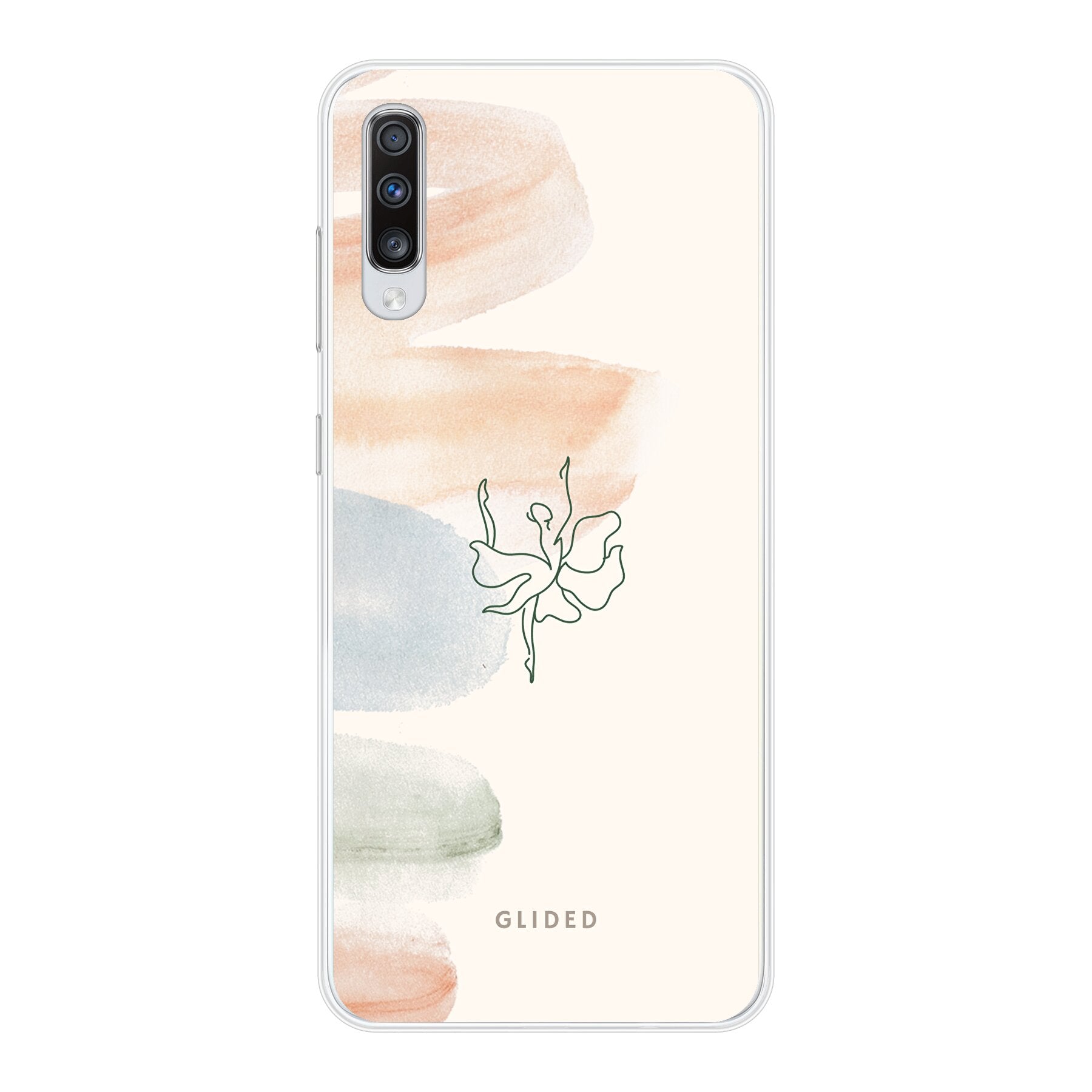 Aquarelle - Samsung Galaxy A70 Handyhülle Soft case