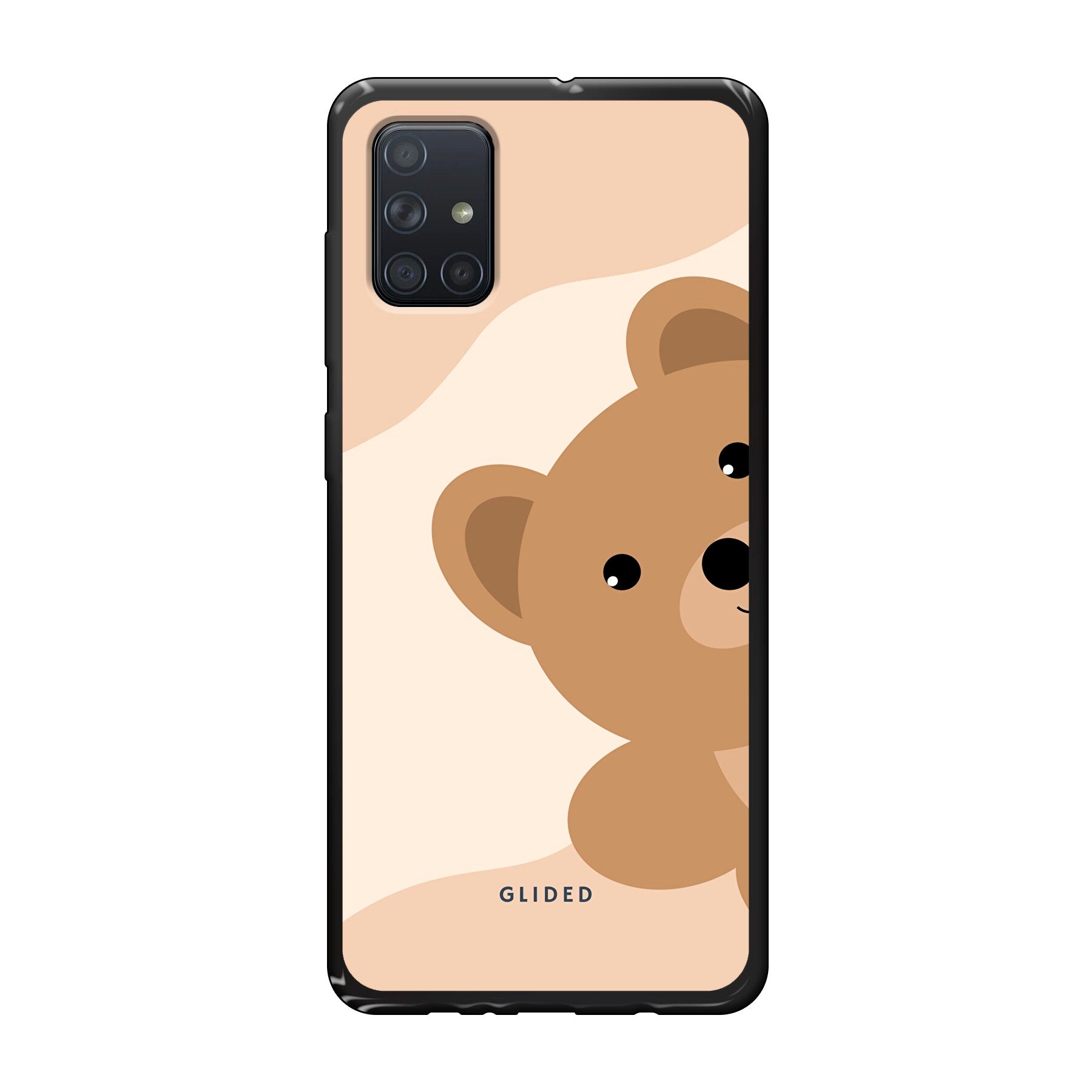 BearLove Left - Samsung Galaxy A71 Handyhülle Soft case