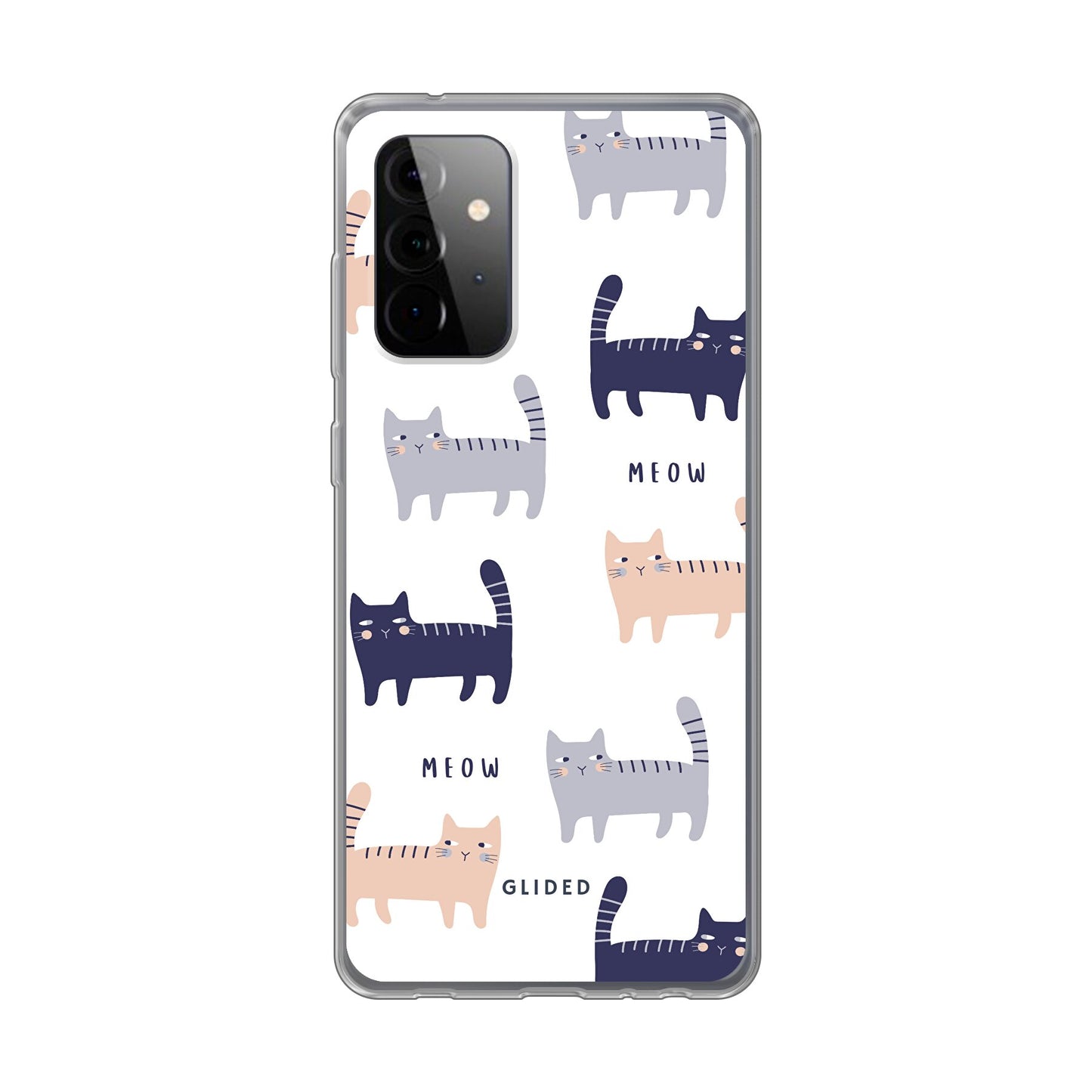 Purrfection - Samsung Galaxy A72 5G Handyhülle Soft case