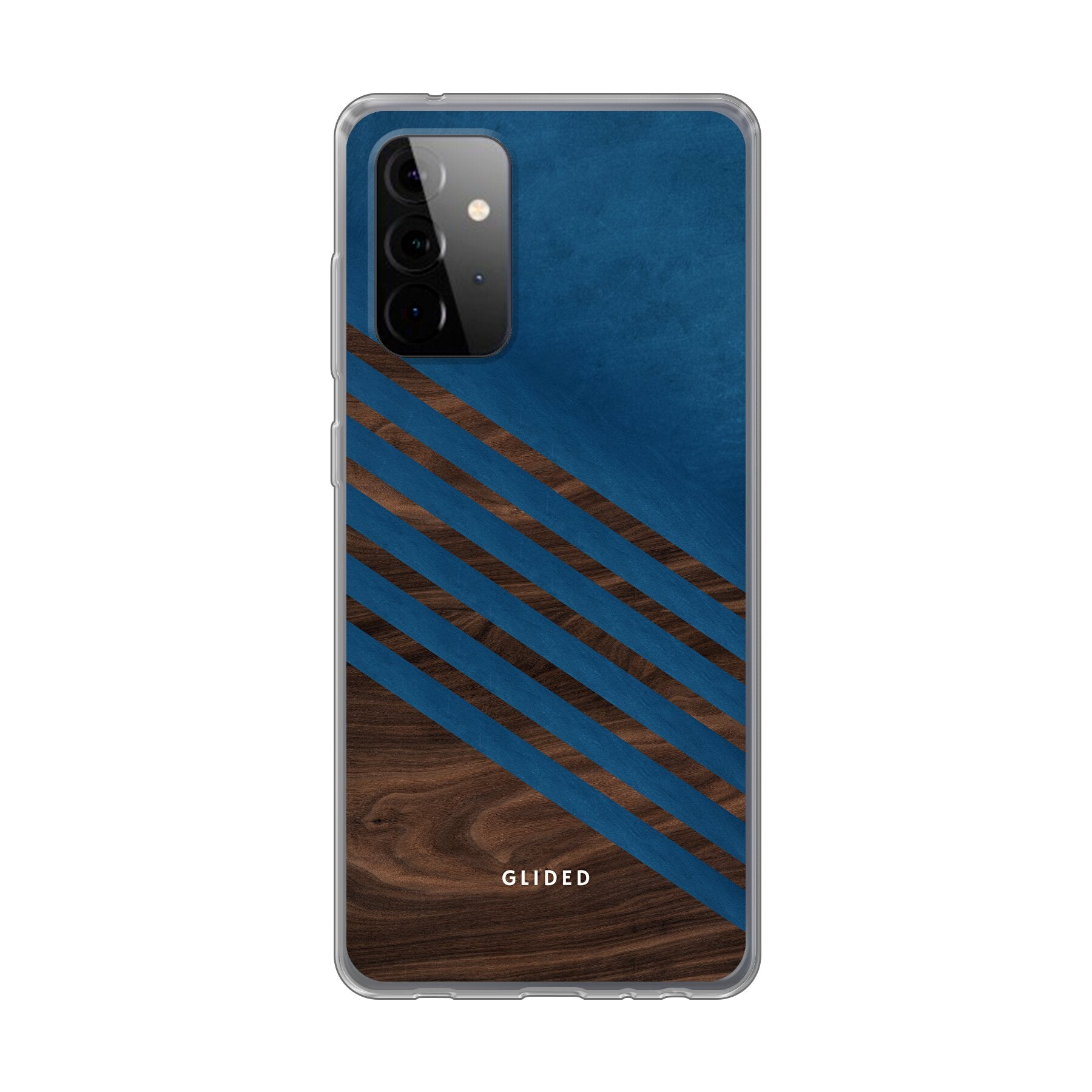 Blue Wood - Samsung Galaxy A72 5G Handyhülle Soft case