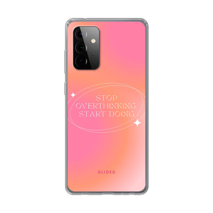 Start Doing - Samsung Galaxy A72 5G Handyhülle Soft case